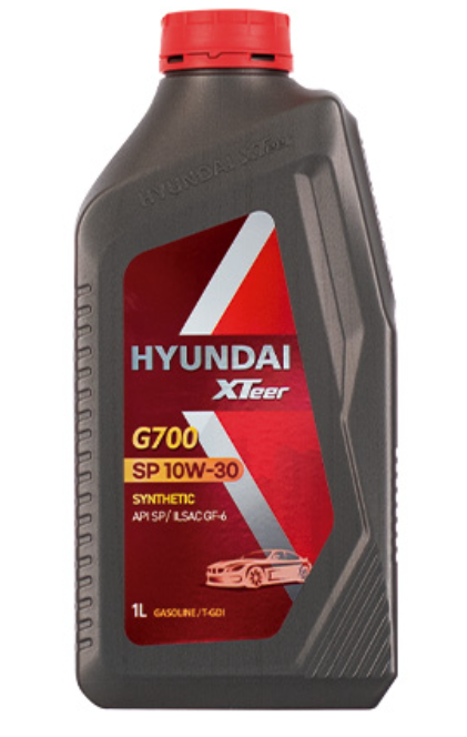 Envase de aceite HYUNDAI HYUNDAI ACEITE G700 10W30 SEMI SINTETICO - QT 1LT grado 10W30 - Lubricentro Piloto